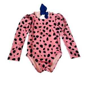 NWOT Pepita & Me 6/12M Leopard Long Sleeve Swimmy